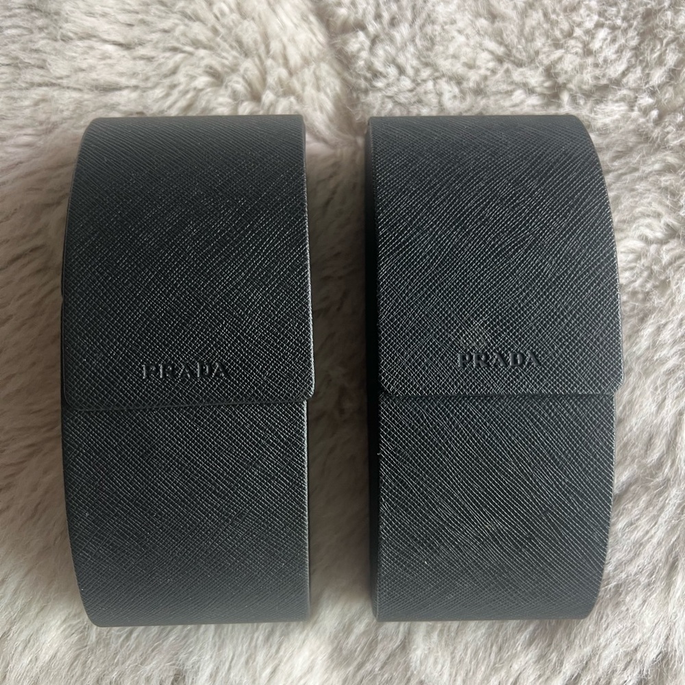 Prada 2 glasses/sunglasses cases.